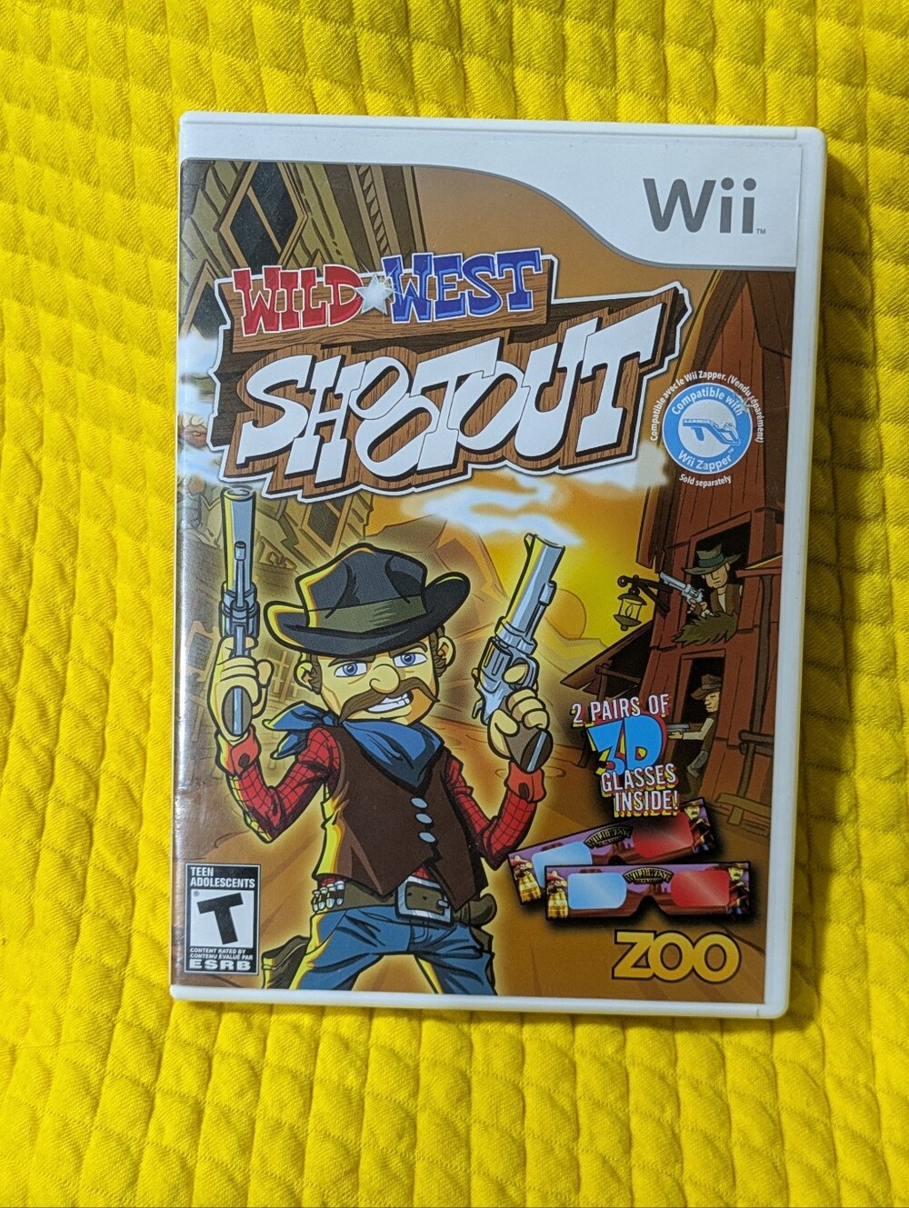 WILD WEST SHOOTOUT 🔥 Nintendo Wii👉 CIB | VG